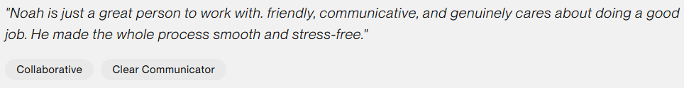 Client review